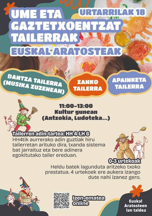 Tailerra: "Euskal Aratosteak"