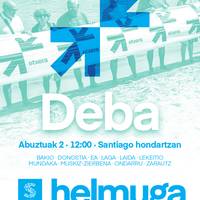 Mobilizazioa hondartzan: 'Helmuga, denak etxera!'