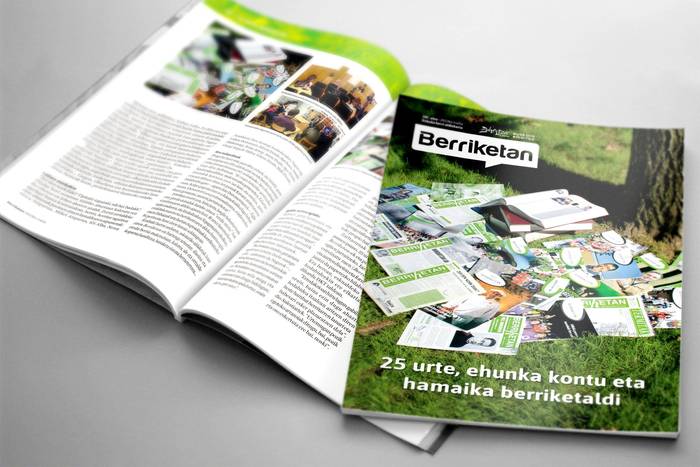 Iraileko ‘Berriketan’ aldizkariaren edizio digitala irakurgai