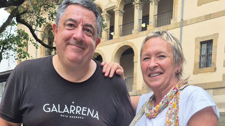 Asier Ibaibarriaga eta Edurne San Martin: “Txillarren kozinatu zen Euskal Herrian gaur egun bizi dugun egoera”