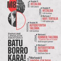 Emakume langileok askatzeko, batu borrokara!