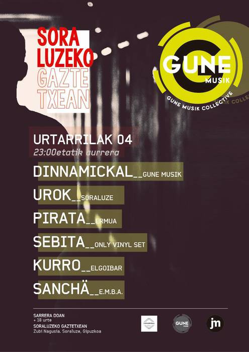 Kontzertuak: DJak (Gune Musik)