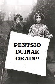 EREDU ZARETE ETA ZUEN BORROKA GURIA BE DA!