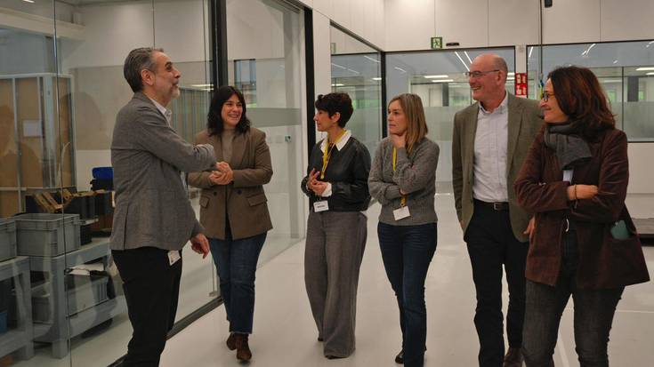 Danobaten eta IMHn bisitan izan dira EAJk Espainiako Kongresuan dituen diputatuak