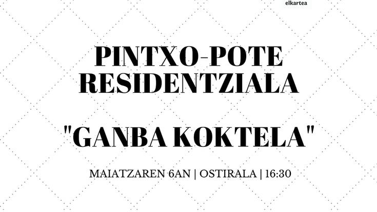 “Pintxo-pote residentziala” lehiaketa Mesedeetako egoitzan