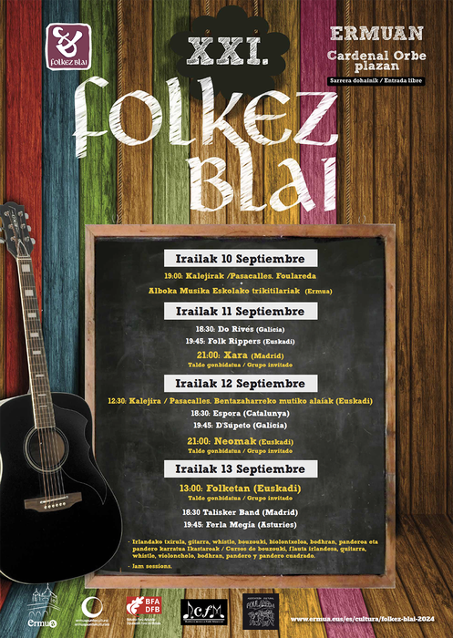 XXI. Folkezblai jaialdia