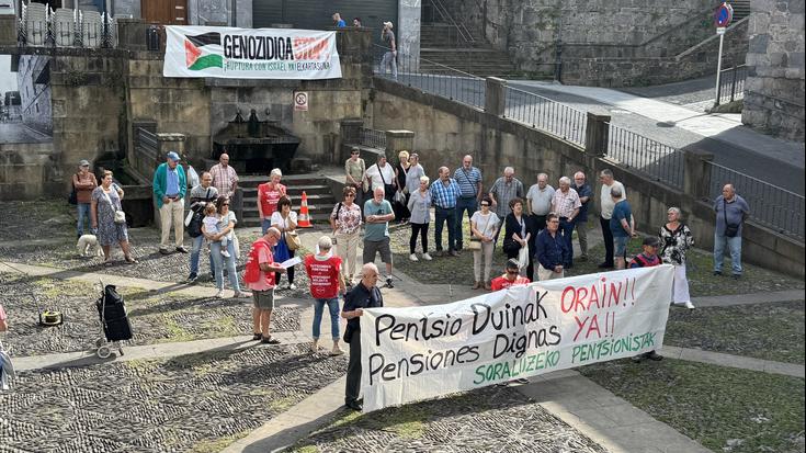 “Diru Sarrerak Bermatzeko Errentak ez dio pentsiodunen errealitateari erantzuten”
