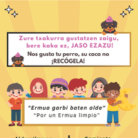 "Zure txakurra gustatzen zaigu, bere kaka EZ"