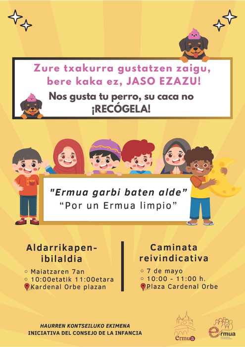 "Zure txakurra gustatzen zaigu, bere kaka EZ"