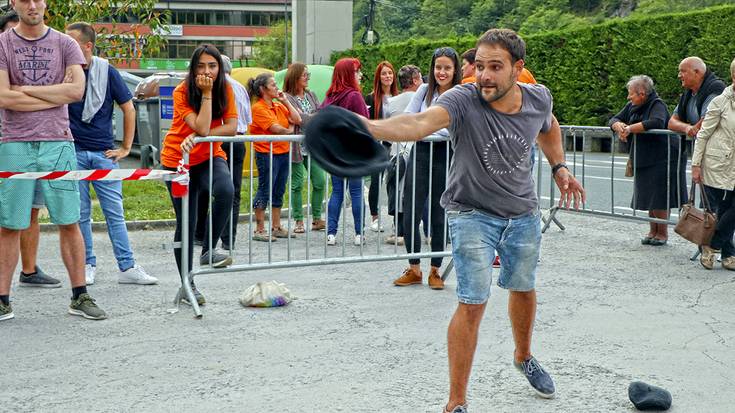 Txapel eta oliba-hezur jaurtitzaile onenak batu ziren Arriagan