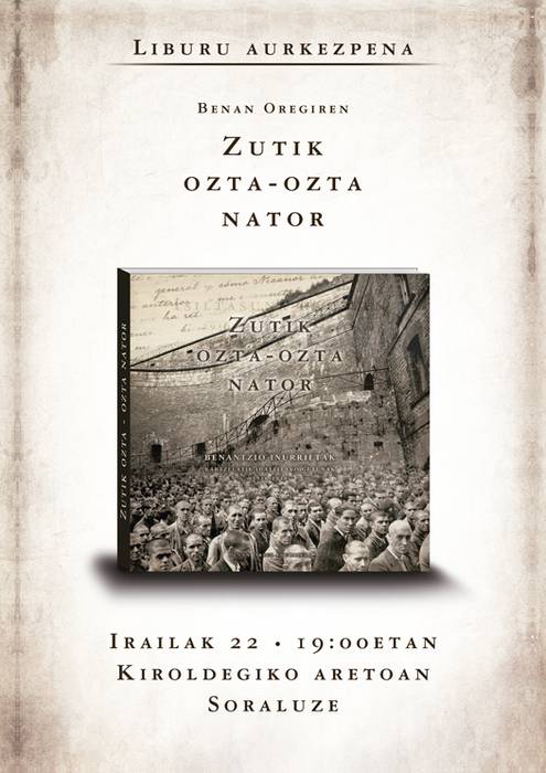 Liburu-aurkezpena: "Zutik ozta-ozta nator"