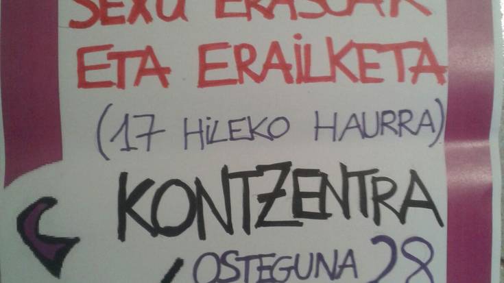Elkarretaratzea bihar Gasteizko erasoak salatzeko