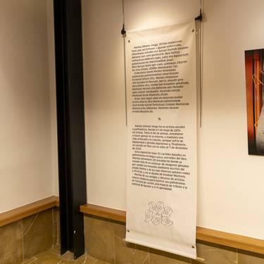 Markos Gimenoren 'Karteletrak' erakusketa