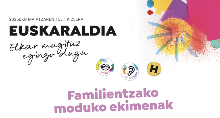 Euskaraldiaren atarian ume, nerabe eta familiendako moduko ekimen ugari antolatu dira