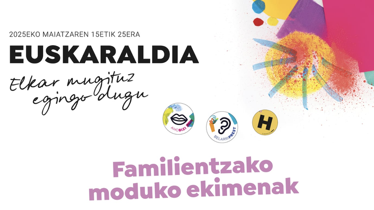 Euskaraldiaren atarian ume, nerabe eta familiendako moduko ekimen ugari antolatu dira