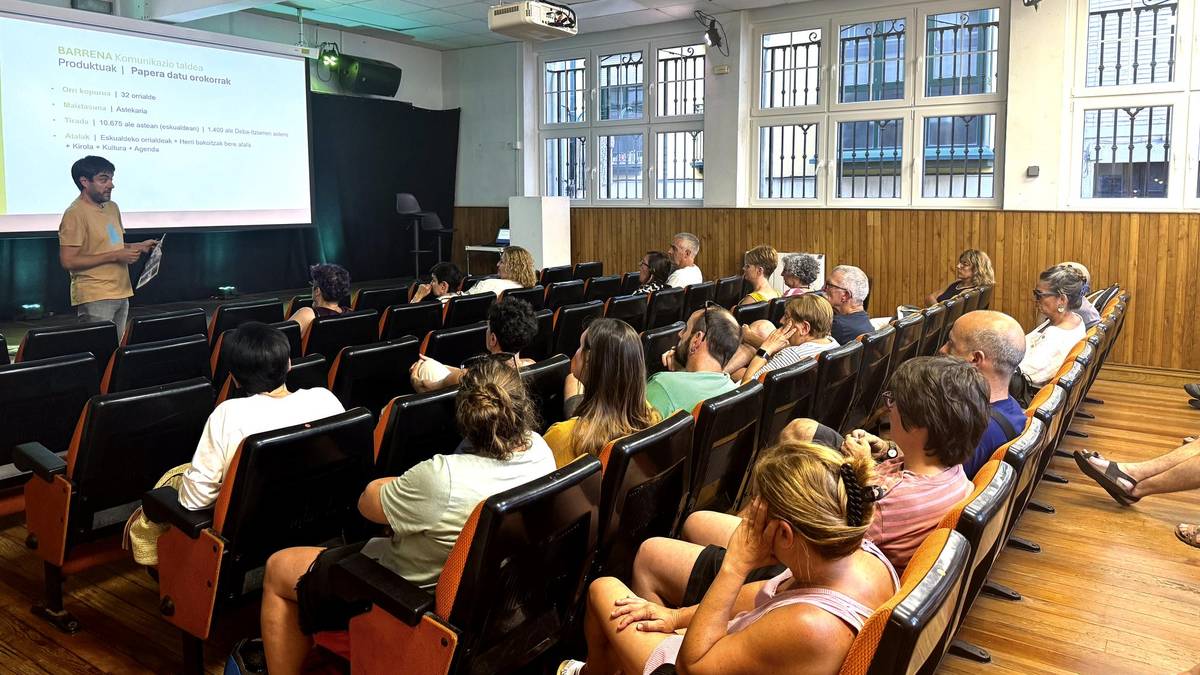 Barrena proiektu komunikatiboa aurkeztuko dute etzi Deban