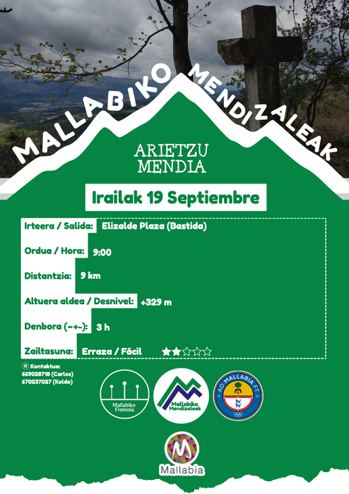 Mallabiko Mendízaleak: Arietzu