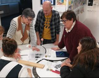 Geoparkeko ikastetxeetako irakasleak hezkuntza geozientifikoa sustatzeko ekimenean parte hartzen ari dira