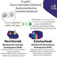 Osasun Mentalen Eskoletako prestakuntza (zaintzaileei zuzendua)
