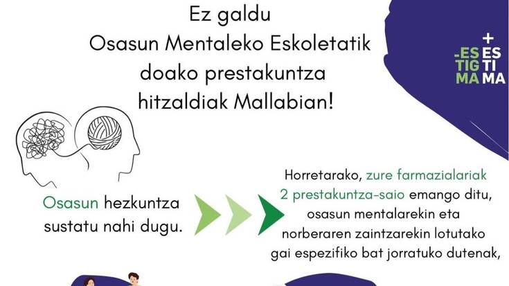 Osasun Mentalen Eskoletako prestakuntza (herritarrei zuzendua)