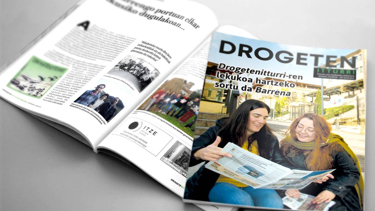 'Drogetenitturri' aldizkariaren azken zenbakia irakurgai