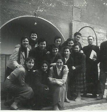 Parrokiako Korokoak Santixapeko iturrian