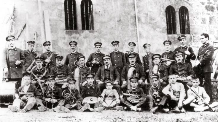 San Bartolome jaietako musika banda