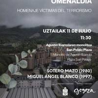 Terrorismoaren Biktimei Omenaldia