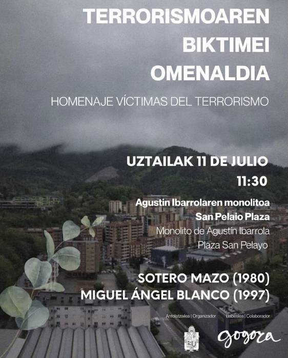 Terrorismoaren Biktimei Omenaldia