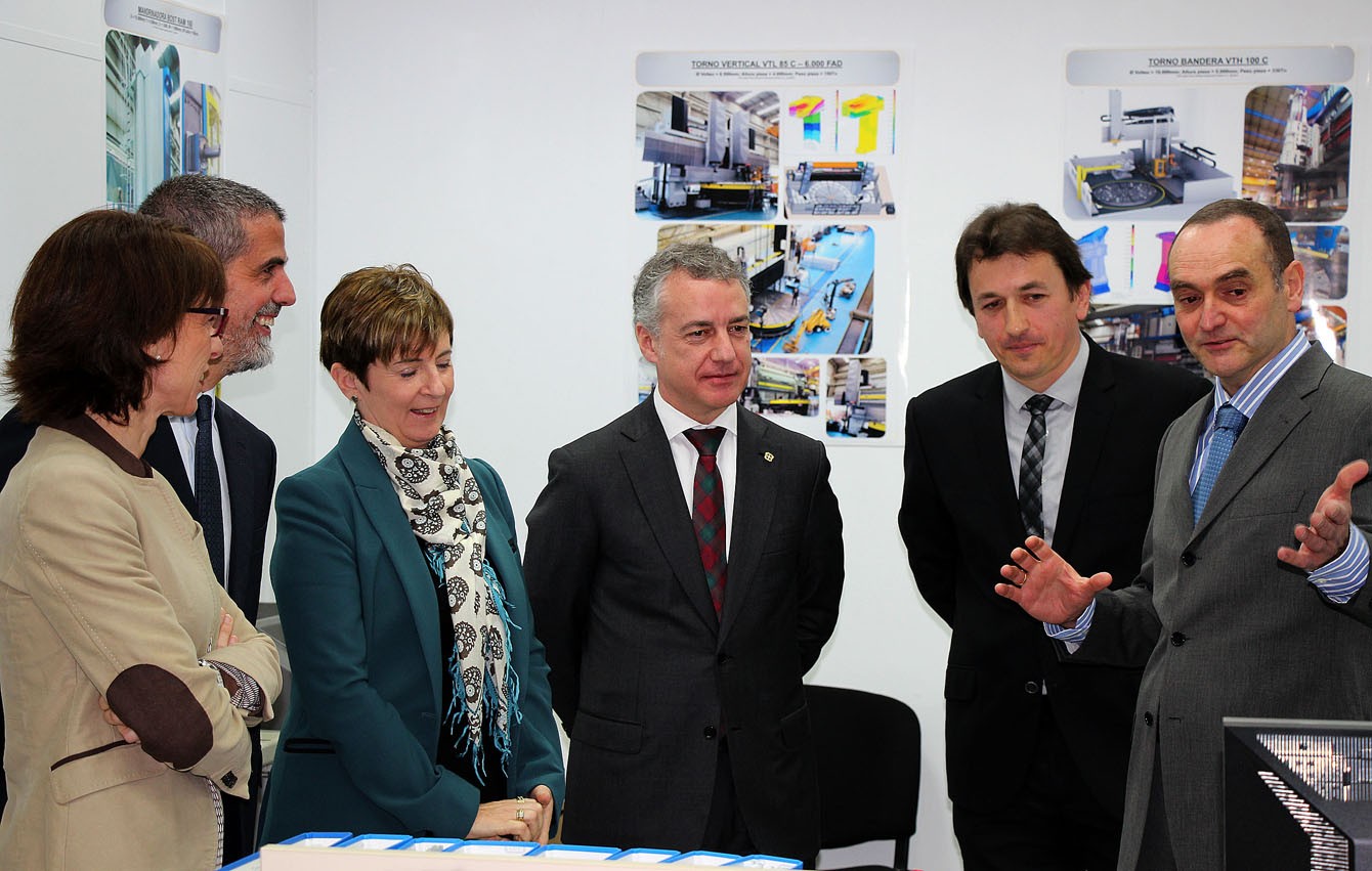 AVS enpresa Basque Industry 4.0ren adibide argia dela esan du Iñigo Urkullu lehendakariak