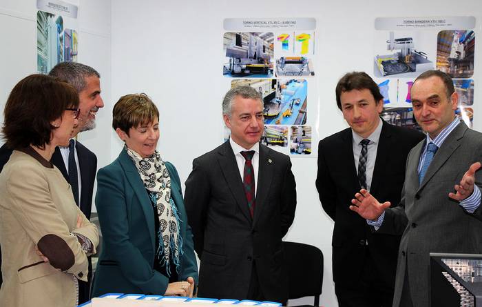 AVS enpresa Basque Industry 4.0ren adibide argia dela esan du Iñigo Urkullu lehendakariak