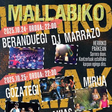 DJ Marrazo + Begibide Erromeria (Urriko Jaiak)