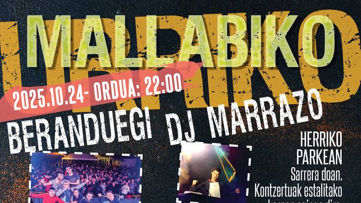 DJ Marrazo + Begibide Erromeria (Urriko Jaiak)