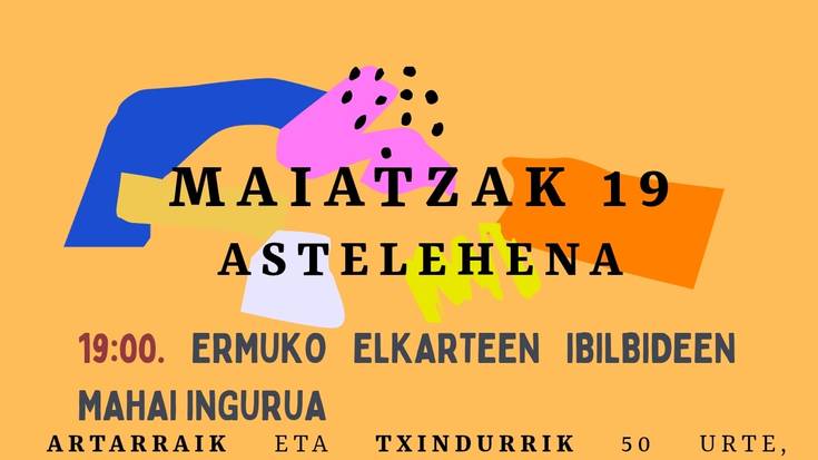 Ermuko Elkarteen Ibilbideen mahai-ingurua