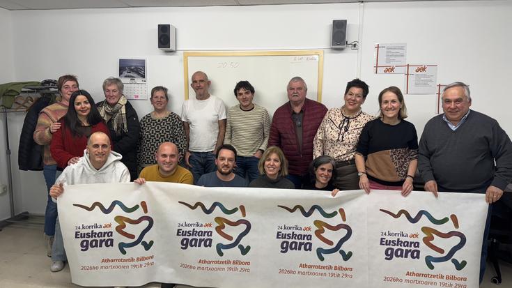 Soraluzeko hogeita bat eragile Korrikari laguntzeko prest