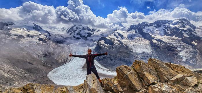 Monte Rosa, Suitzatik