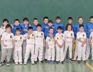 Lagunarteko lehia Soraluzeko Pilota Elkartearen Gabonetako jaialdian