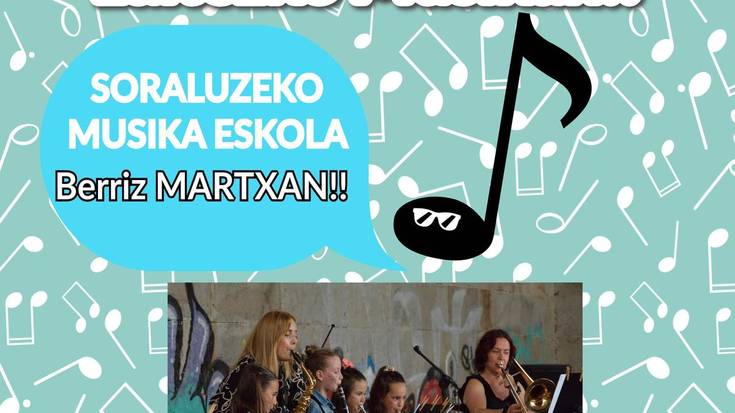 Oraindik garaiz zaude Musika Eskolan izena emateko