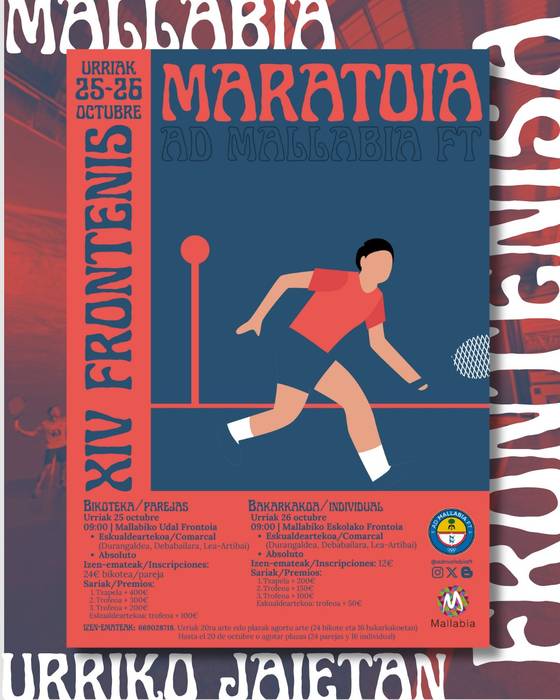 XIV. Frontenis Maratoia (BINAKAKOA)