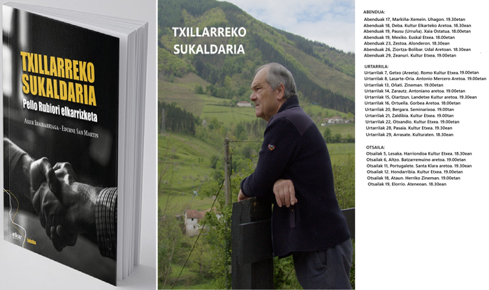 'Txillarreko sukaldaria' dokumentalaren emanaldia