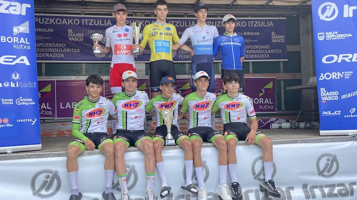 Mendaroko etapa irabazi zuen Eñaut Urkaregik irabazi du junior mailako Gipuzkoako 35. Itzulia