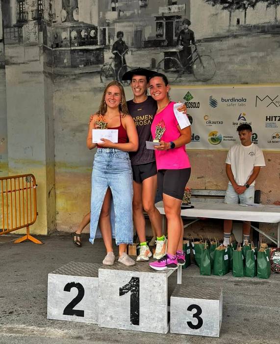 Idoia Nogales izan da azkarrena Markina-Xemeingo krosean