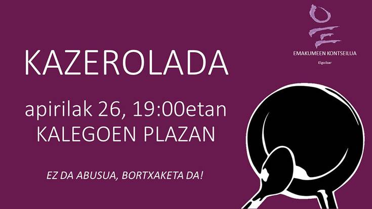"Justizia patriarkalaren kontra", elkarretaratzera deitu dute gaur iluntzerako