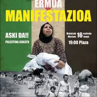 Nakba Egunaren biharamuneko manifestazioa