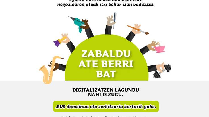 Negozio txikiei digitalizatzen lagunduko die PuntuEus fundazioak