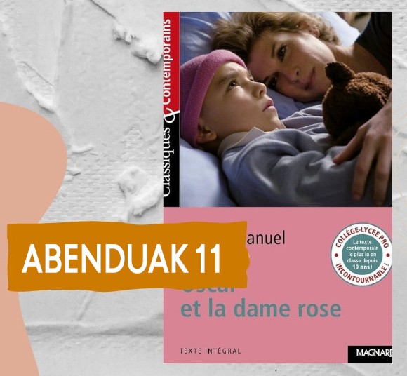 "Le salon des mots" frantseseko irakurketa kluba: 'Oscar et la dame rose'