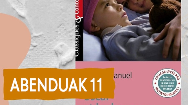 "Le salon des mots" frantseseko irakurketa kluba: 'Oscar et la dame rose'