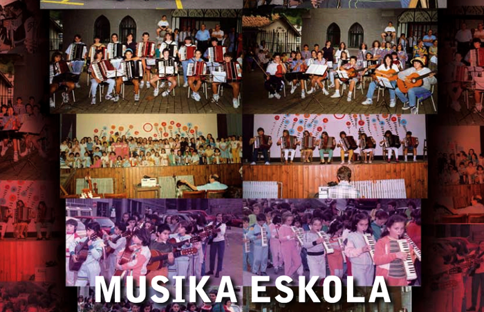 Musika eskolaren kantu afarirako tiketak salgai