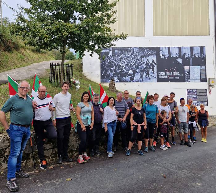 1936an Elgoibarko frontean hildako soldaduak gogoratuko dituzte Zirardamendin