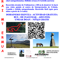 Familien mendi irteera: Urkiola-Saibigain-Urkiola